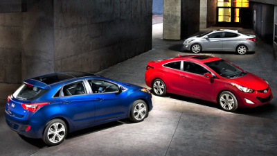 хэтчбек, купе и седан Hyundai Elantra хэтчбек, купе и седан Hyundai Elantra