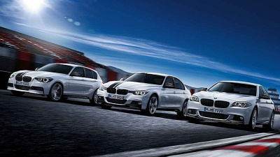 автомобили BMW с аксессуарами M Performance 