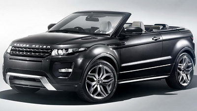 открытый Range Rover Evoque