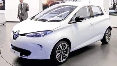 серийная версия Renault Zoe