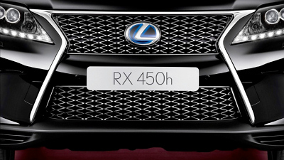 тизер Lexus RX 450h с пакетом F Sport