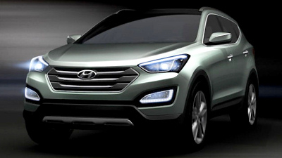 тизер Hyundai Santa Fe