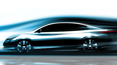 тизер электрокара Infiniti