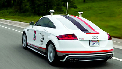 беспилотный Audi TT-S «Shelly»