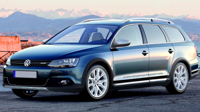 предполагаемая внешность Volkswagen Jetta Alltrack
