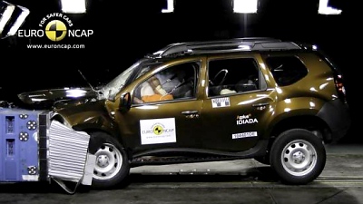 Nissan Juke проходит краш-тест Euro NCAP