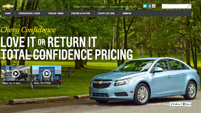 Chevrolet «Love it or Return it»