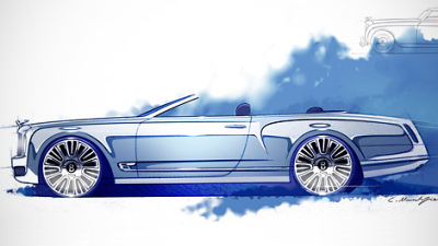 изображение кабриолета на базе Bentley Mulsanne