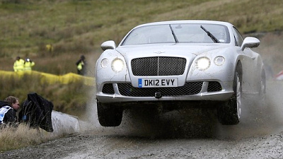 Bentley Continental GT на Ралли Уэльса