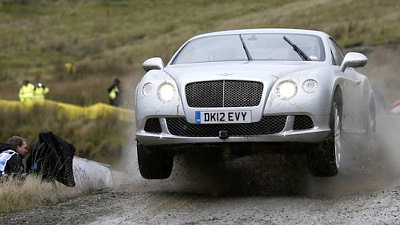 Bentley Continental GT на Ралли Уэльса Bentley Continental GT на Ралли Уэльса