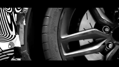 кадр из видеоролика о новом Chevrolet Corvette