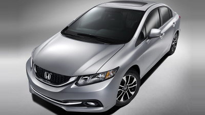 обновленный седан Honda Civic 