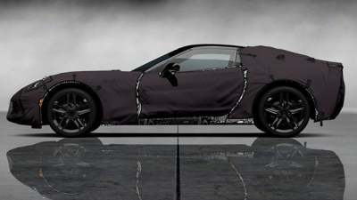 компьютерный прототип Chevrolet Corvette 