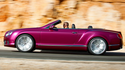 открытый Bentley Continental GTC Speed