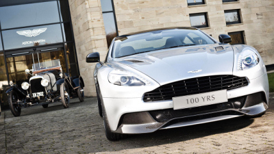 Aston Martin Vanquish и прототип A3 Aston Martin Vanquish и прототип A3