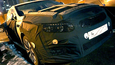 шпионская фотография Kia Optima 