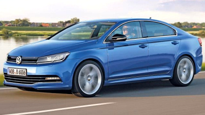предполагаемый внешний вид Volkswagen Golf CC 
