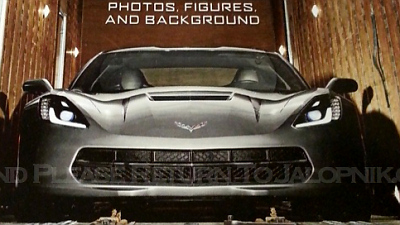 Chevrolet Corvette на обложке 