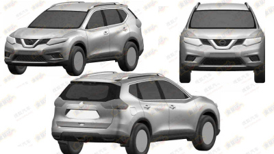 патентные изображения Nissan X-Trail нового поколения