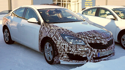 тестовый прототип Opel Insignia 