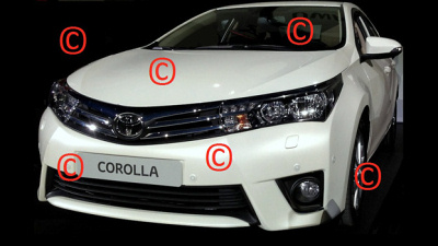 обновленная Toyota Corolla
