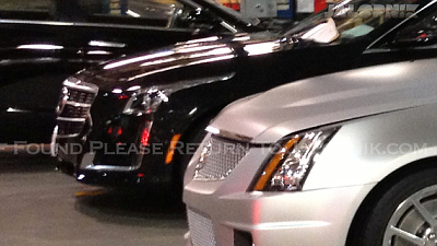 шпионская фотография Cadillac CTS нового поколения