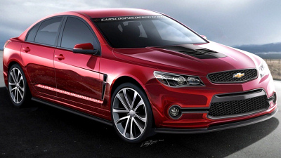 рендеринг Chevrolet SS