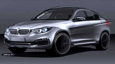 предполагаемая внешность нового BMW X6 
