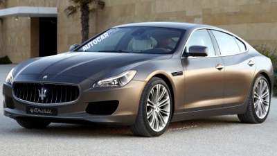 предполагаемая внешность Maserati Ghibli 