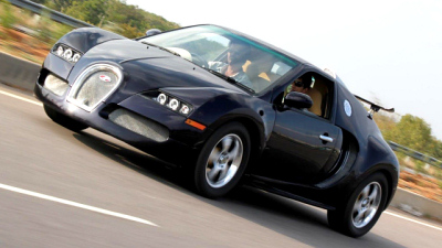 реплика Bugatti Veyron на базе Maruti Esteem