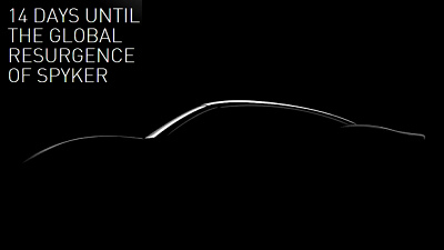 тизер Spyker B6 тизер Spyker B6