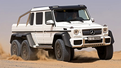 шестиколесный Mercedes-Benz G63 AMG шестиколесный Mercedes-Benz G63 AMG