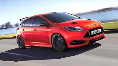 предполагаемая внешность нового Ford Focus RS