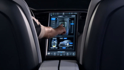 тачскрин Tesla Model S 