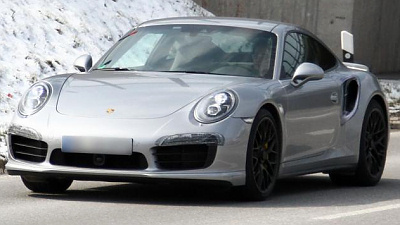 шпионская фотография Porsche 911 Turbo 
