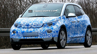 тестовый прототип BMW i3 