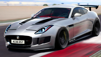 предполагаемая внешностью экстремального Jaguar F-type