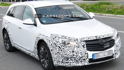 тестовый прототип Opel Insignia Cross Four