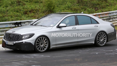 тестовый прототип Mercedes-Benz S63 AMG