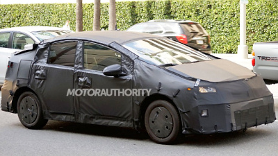 тестовый прототип нового Toyota Prius