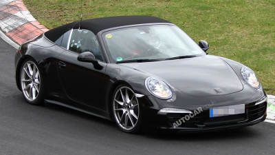 Porsche 911 Targa на Нюрбургринге