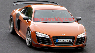 тестовый прототип Audi R8 GT 