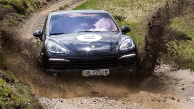 Porsche Cayenne S Diesel в Карпатах
