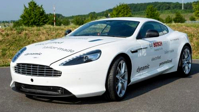 гибридный Aston Martin DB9