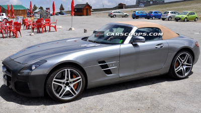 тестовый прототип Mercedes-Benz SLS AMG GT