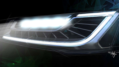 технология Audi Matrix LED
