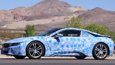 тестовый прототип BMW i8