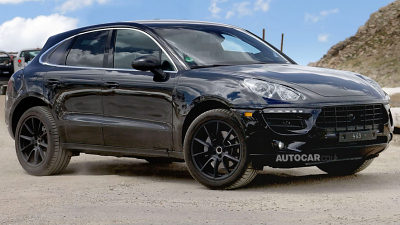 тестовый прототип Porsche Macan 