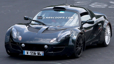 предполагаемый спорткар Alpine под кузовом Lotus Exige