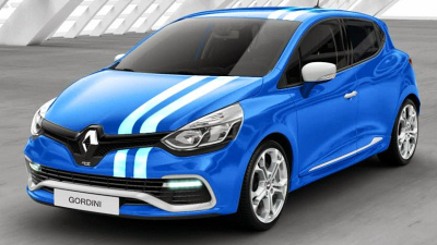 предполагаемая внешность Renault Clio RS Gordini